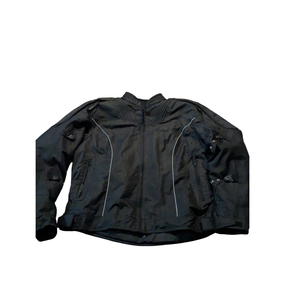 Cortech LRX Series‎ 2 Black Textile Motorcycle Jacket CE Armor Padded Womens XL